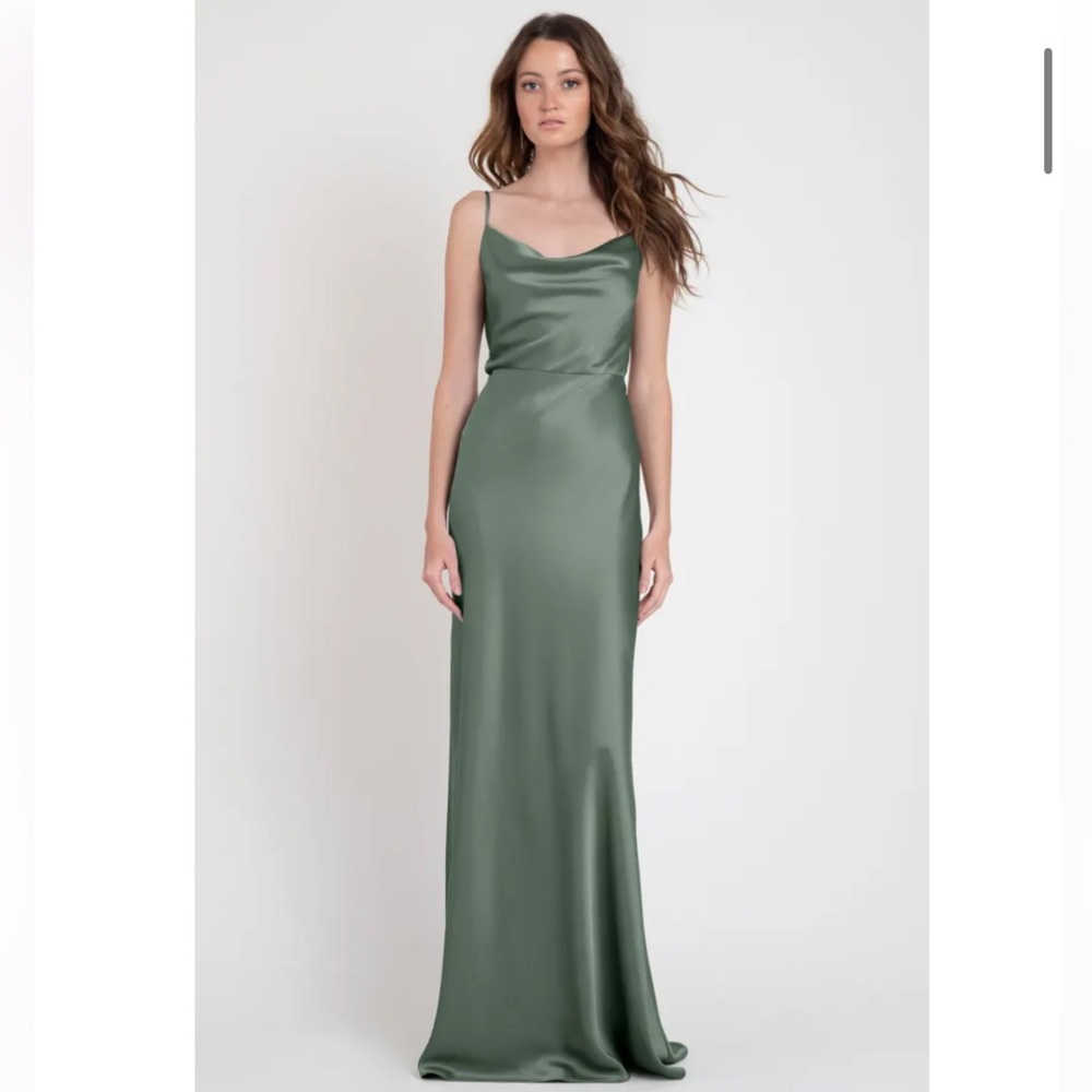 Jenny Yoo Sylvie Dress - color eucalyptus